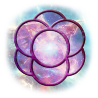 The egg of life symbol of the protector